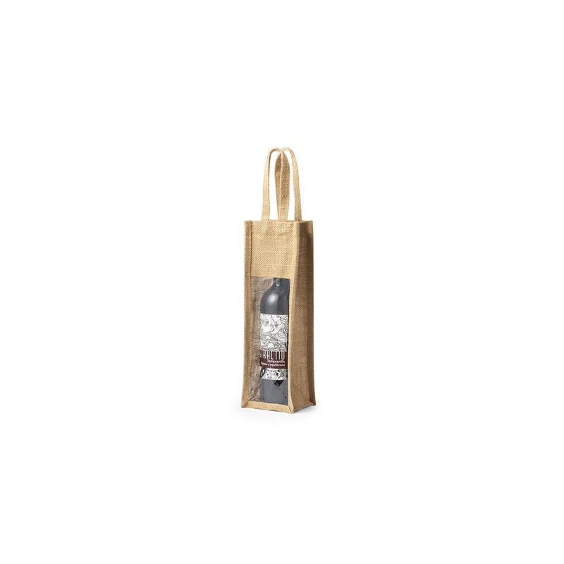 Sac en Jute Personnalisé pour Bouteille Holden Matières : jute personnalisable avec votre logo