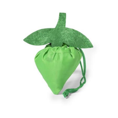 Sac Économique et Personnalisé Pliable Corni Matières : polyester Couleurs : vert kiwi cadeau collaborateur premium