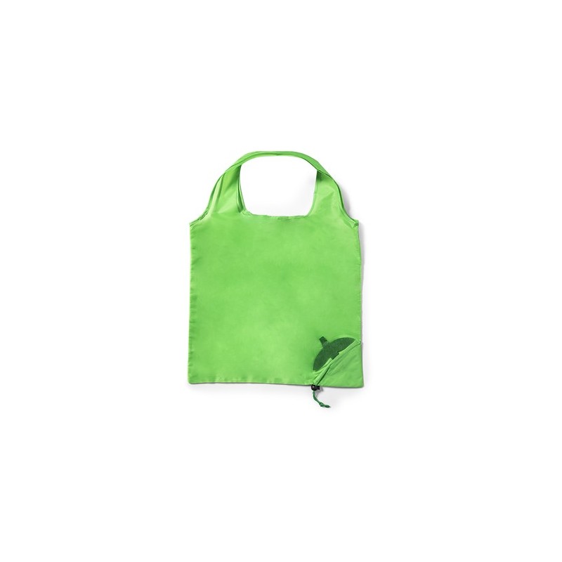 Sac Économique et Personnalisé Pliable Corni Matières : polyester Couleurs : vert kiwi goodies personnalisé en stock