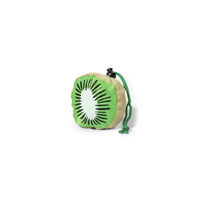 Sac Économique et Personnalisé Pliable Corni Matières : polyester Couleurs : vert kiwi goodies publicitaire durable