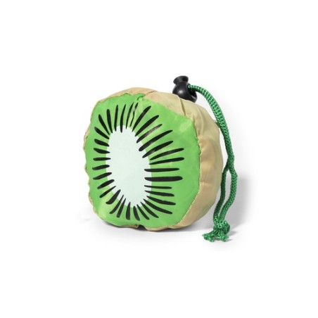 Sac Économique et Personnalisé Pliable Corni Matières : polyester Couleurs : vert kiwi goodies publicitaire durable