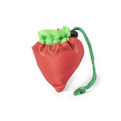 Sac Économique et Personnalisé Pliable Corni Matières : polyester Couleurs : fraise personnalisable avec votre logo