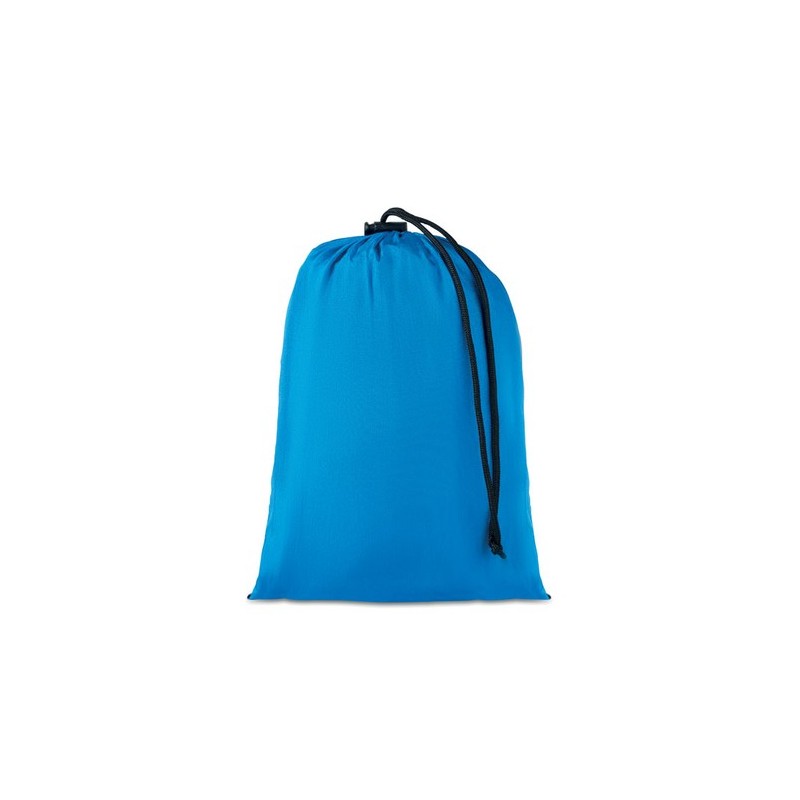 Hamac léger et pliable personnalisé - JUNGLE Matières : PET Couleurs : bleu royal cadeau entreprise pas cher
