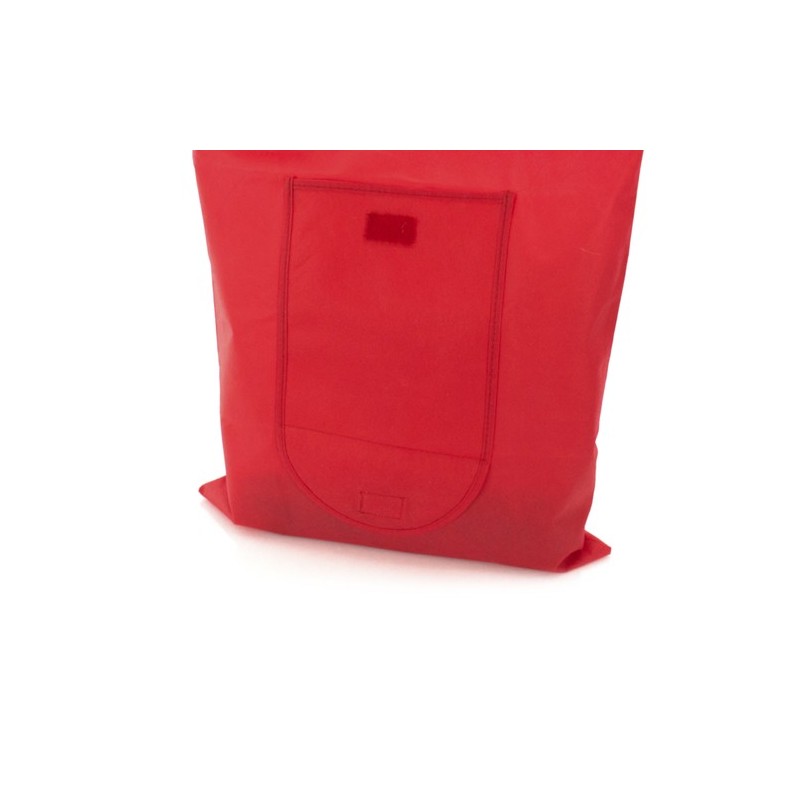 Sac Pliable Personnalisé Éco-responsable - Idéal pour vos Courses Konsum Matières : polypropylène (PP) Couleurs : rouge cadeau e
