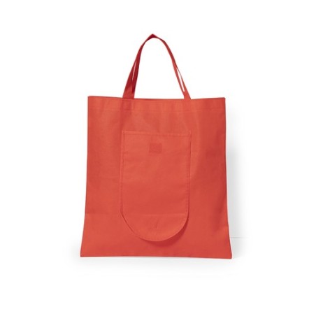 Sac Pliable Personnalisé Éco-responsable - Idéal pour vos Courses Konsum Matières : polypropylène (PP) Couleurs : rouge accessoi