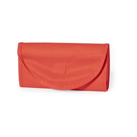 Sac Pliable Personnalisé Éco-responsable - Idéal pour vos Courses Konsum Matières : polypropylène (PP) Couleurs : rouge personna