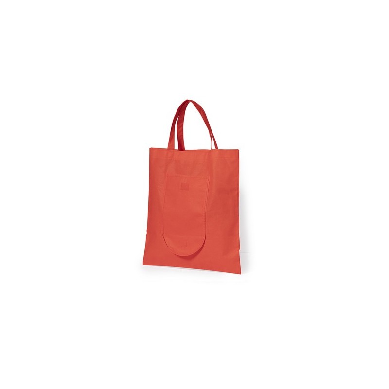 Sac Pliable Personnalisé Éco-responsable - Idéal pour vos Courses Konsum Matières : polypropylène (PP) Couleurs : rouge goodies 