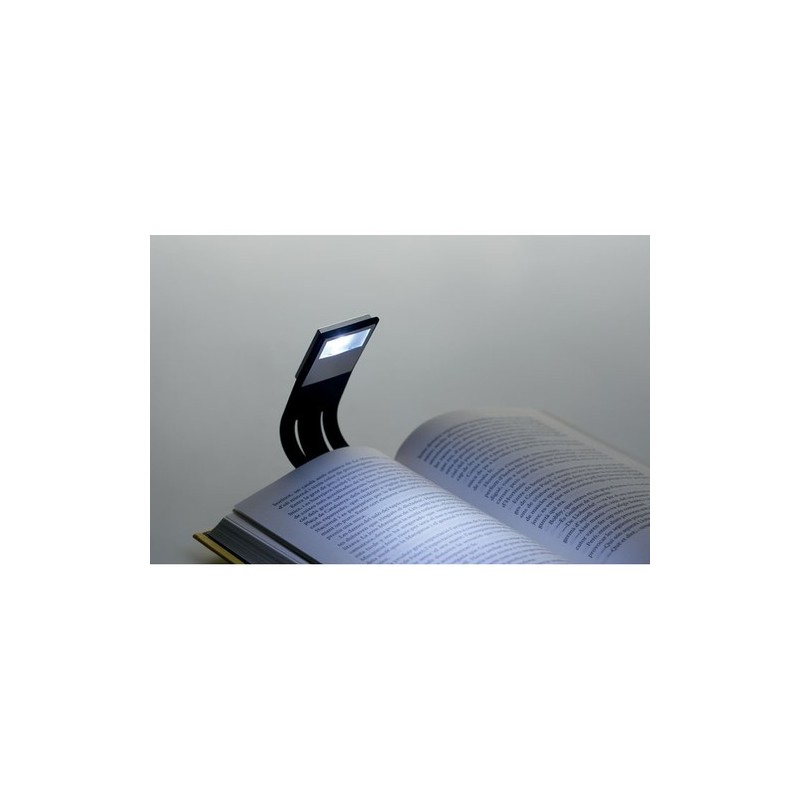 Liseuse Lampe de Lecture Flexible Personnalisée - FLEXILIGHT Matières : ABS Couleurs : noir impression haute définition