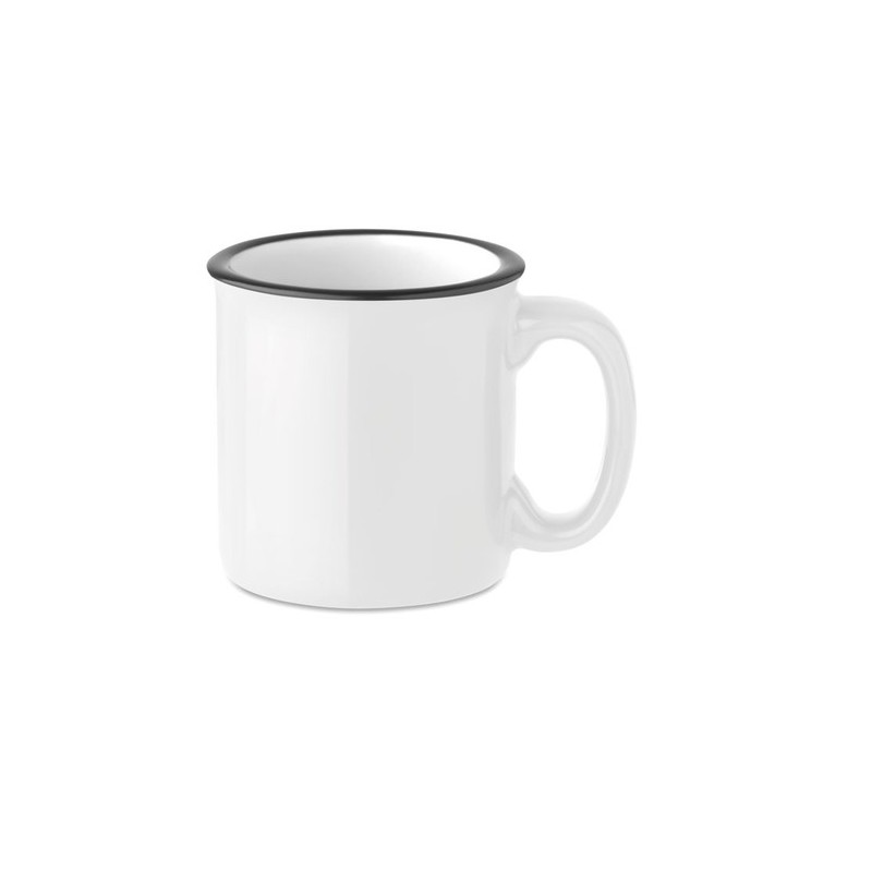 Mug céramique personnalisé 240ml - TWEENIES SUBLIM Matières : grès Couleurs : noir