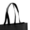 Sac Shopping Personnalisé Éco-responsable Tucson Matières : polypropylène (PP) Couleurs : noir accessoire événementiel unique
