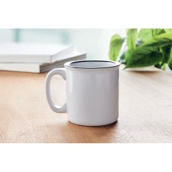 Mug céramique personnalisé 240ml - TWEENIES SUBLIM Matières : grès Couleurs : noir 2