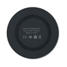 Chargeur sans fil rond pratique et efficace - WIRELESS PLATO Matières : ABS Couleurs : noir cadeau entreprise pas cher
