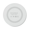 Chargeur sans fil rond pratique et efficace - WIRELESS PLATO Matières : ABS Couleurs : blanc personnalisation rapide en France