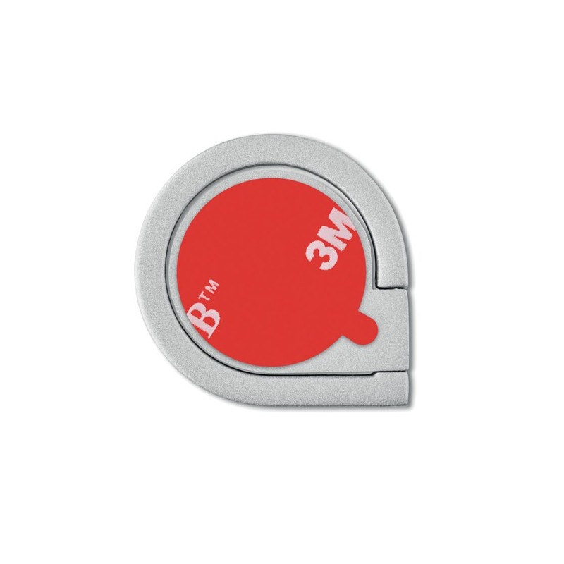 Anneau de support téléphone pratique - DROP RING Matières : métal Couleurs : argenté personnalisable avec votre logo