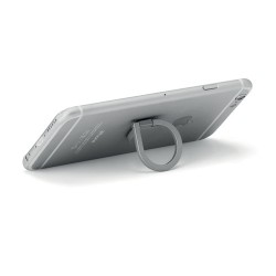 Anneau de support téléphone pratique - DROP RING Matières : métal Couleurs : argenté cadeau entreprise pas cher