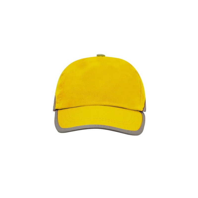 Casquette personnalisée de sécurité pas cher Tarea Matières : coton Couleurs : jaune goodies entreprise design