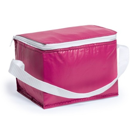 Glacière Pratique Personnalisée Coolcan Matières : aluminium Couleurs : fuchsia objet promotionnel éco-responsable