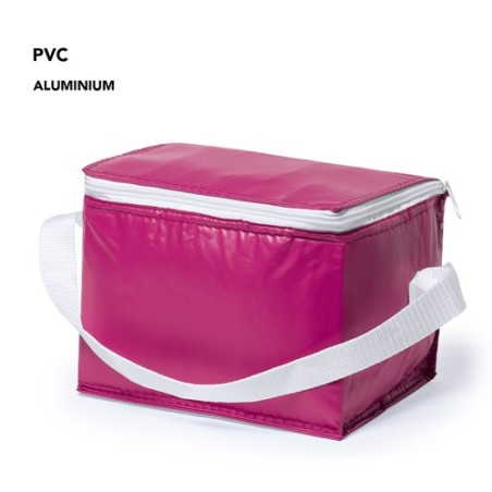 Glacière Pratique Personnalisée Coolcan Matières : aluminium Couleurs : fuchsia cadeau client original