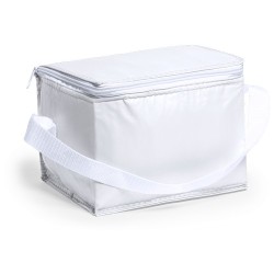 Glacière Pratique Personnalisée Coolcan Matières : aluminium Couleurs : blanc marquage couleur éclatante