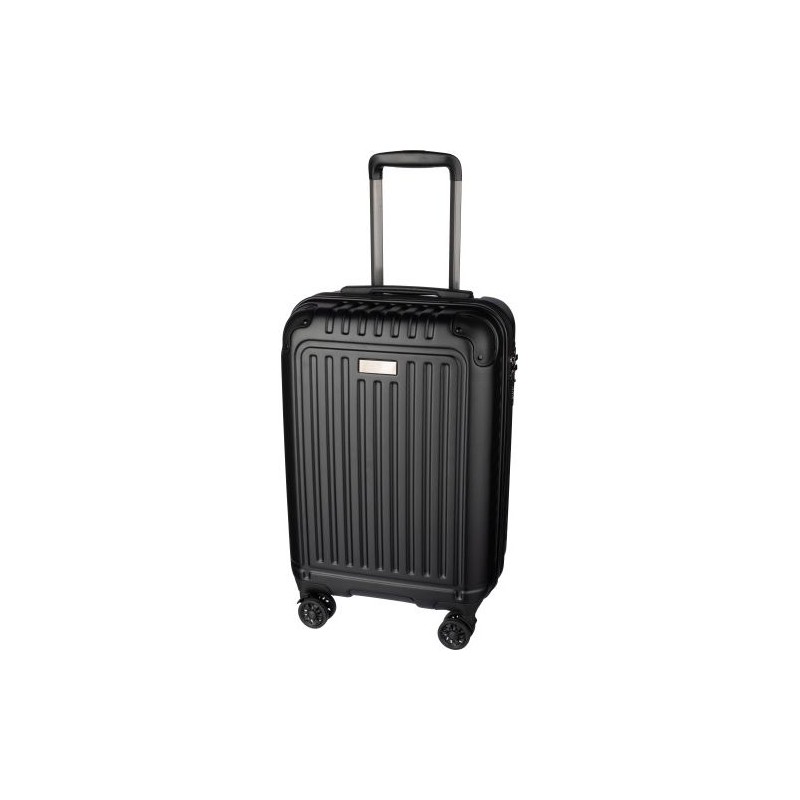 Trolley rigide  en ABS pas cher Elke Matières : fer Couleurs : noir personnalisable avec votre logo