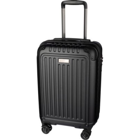 Trolley rigide  en ABS pas cher Elke Matières : fer Couleurs : noir personnalisable avec votre logo