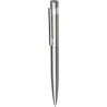 Stylo bille twist  en acier inoxydable recyclé Hannelore Matières : métal Couleurs : argenté personnalisable avec votre logo