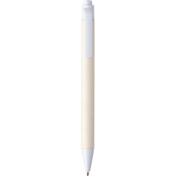 Stylo bille  en brique de lait recyclée - Heike Matières : papier Couleurs : noir 2