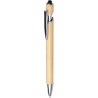 Stylo bille  en bambou pas cher Manuela Matières : bambou Couleurs : brun