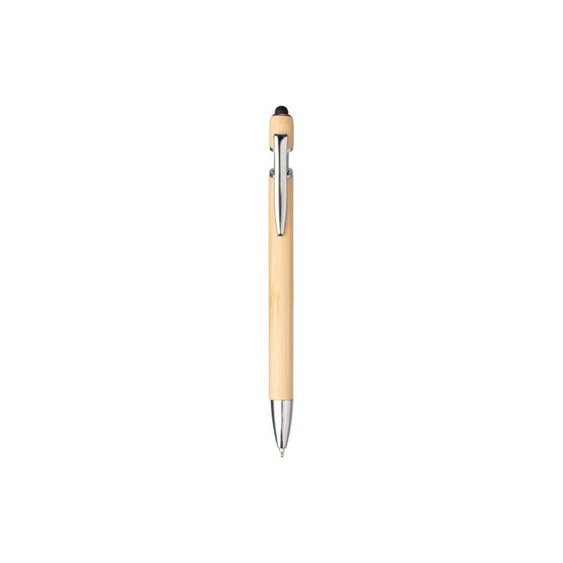 Stylo bille  en bambou pas cher Manuela Matières : bambou Couleurs : brun cadeau entreprise pas cher