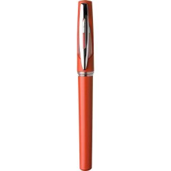Stylo gel  en ABS personnalisé pas cher - Karin Matières : fer Couleurs : rouge