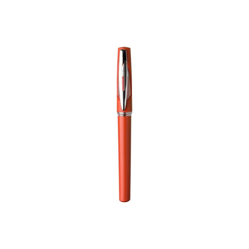 Stylo gel  en ABS personnalisé pas cher - Karin Matières : fer Couleurs : rouge