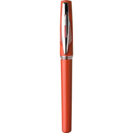 Stylo gel  en ABS personnalisé pas cher - Karin Matières : fer Couleurs : rouge