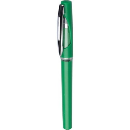 Stylo gel  en ABS personnalisé pas cher - Karin Matières : fer Couleurs : rouge cadeau client original