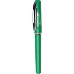 Stylo gel  en ABS personnalisé pas cher - Karin Matières : fer Couleurs : jaune marquage couleur éclatante