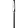 Stylo gel  en ABS personnalisé pas cher - Karin Matières : fer Couleurs : gris marquage laser ultra précis