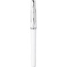 Stylo gel  en ABS personnalisé pas cher - Karin Matières : fer Couleurs : blanc personnalisable avec votre logo