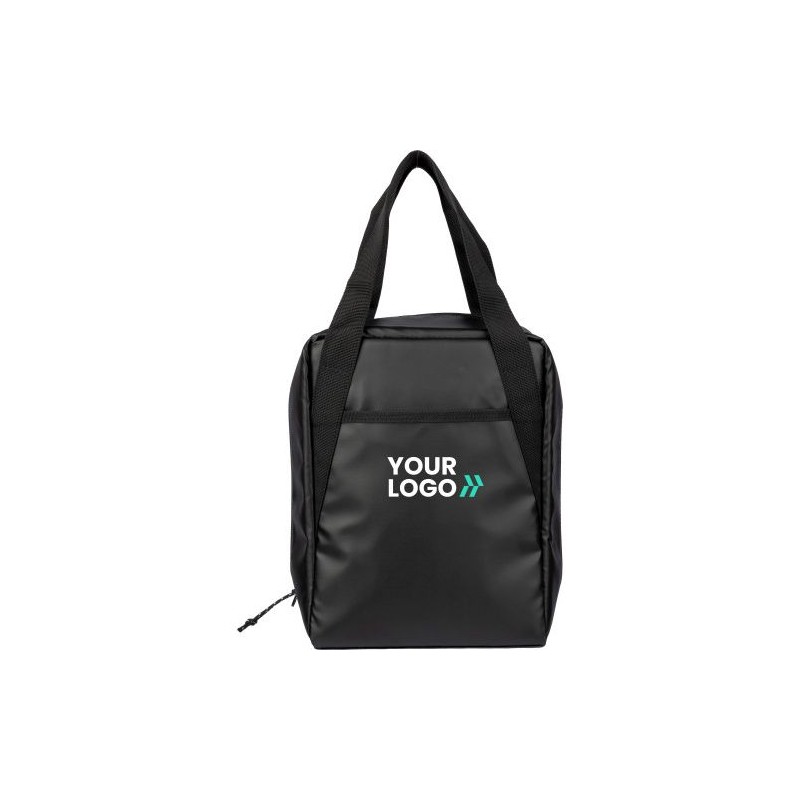 Sac isotherme personnalisé en polyester pas cher - Tanja Matières : polyester Couleurs : noir goodies publicitaire événementiel