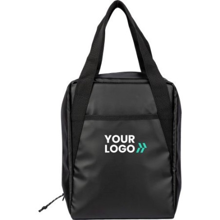 Sac isotherme personnalisé en polyester pas cher - Tanja Matières : polyester Couleurs : noir goodies publicitaire événementiel