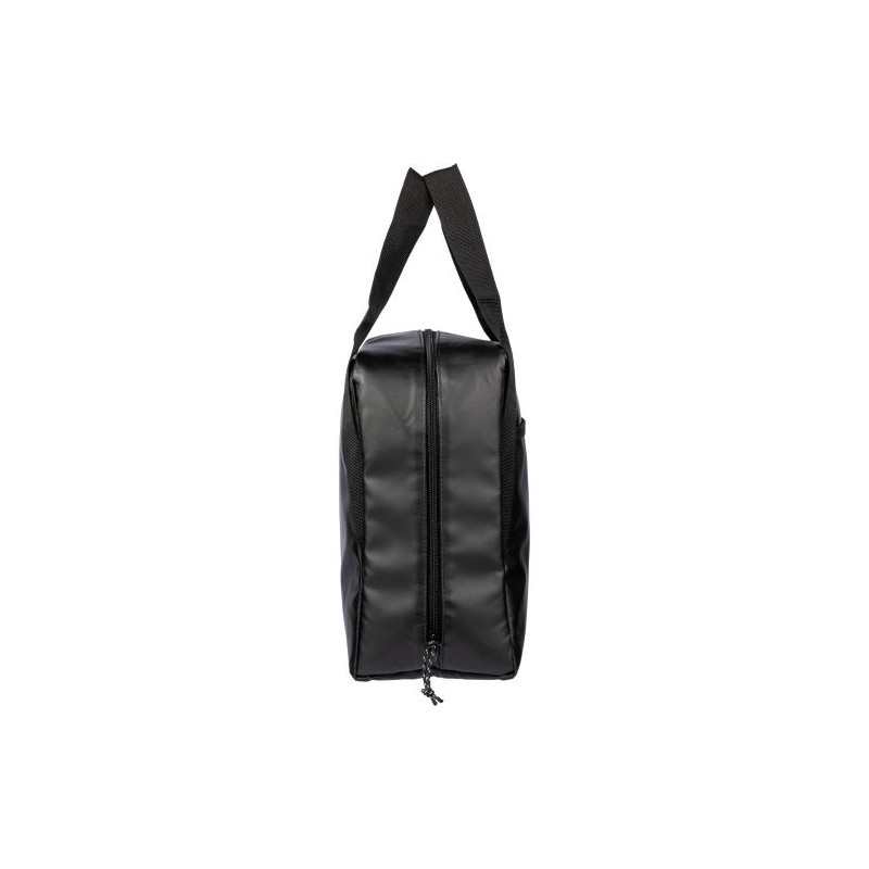 Sac isotherme personnalisé en polyester pas cher - Tanja Matières : polyester Couleurs : noir impression haute définition