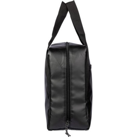 Sac isotherme personnalisé en polyester pas cher - Tanja Matières : polyester Couleurs : noir impression haute définition