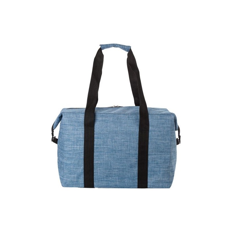 Sac isotherme personnalisé en polyester 600D - Alejandro Matières : polyester Couleurs : gris objet promotionnel éco-responsable