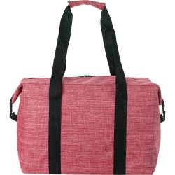 Sac isotherme personnalisé en polyester 600D - Alejandro Matières : polyester Couleurs : rouge cadeau entreprise pas cher