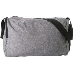 Sac de sport pliable personnalisé en polyester 300D - Corwin Matières : nylon Couleurs : gris 2