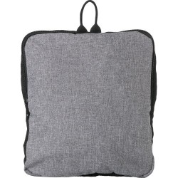 Sac de sport pliable personnalisé en polyester 300D - Corwin Matières : nylon Couleurs : gris goodies publicitaire événementiel