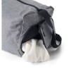 Sac de sport pliable personnalisé en polyester 300D - Corwin Matières : nylon Couleurs : gris impression haute définition