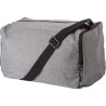 Sac de sport pliable personnalisé en polyester 300D - Corwin Matières : nylon Couleurs : gris marquage laser ultra précis
