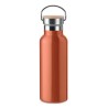 Flacon isotherme double paroi 500 ml personnalisé - HELSINKI Matières : acier inoxydable Couleurs : orange