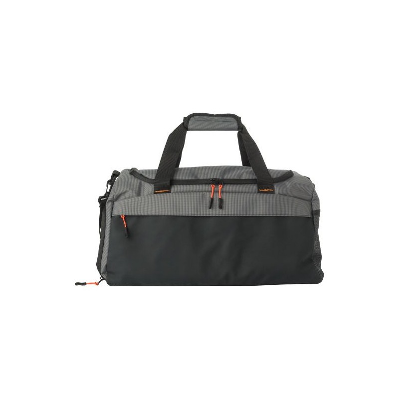 Sac de sport personnalisé en polyester 500D - Mabel Matières : carton Couleurs : gris