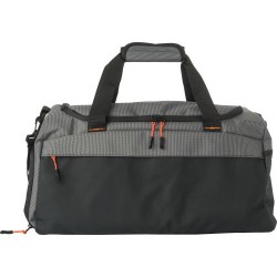 Sac de sport personnalisé en polyester 500D - Mabel Matières : carton Couleurs : gris cadeau entreprise pas cher