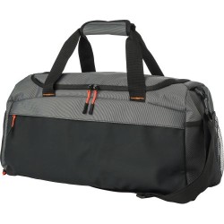 Sac de sport personnalisé en polyester 500D - Mabel Matières : carton Couleurs : gris goodies publicitaire événementiel